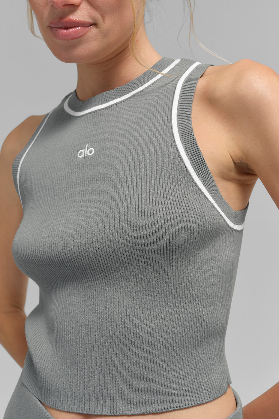 Débardeur - côtelé en tricot Highline Cropped Tank 'new' 'rupture de stock'