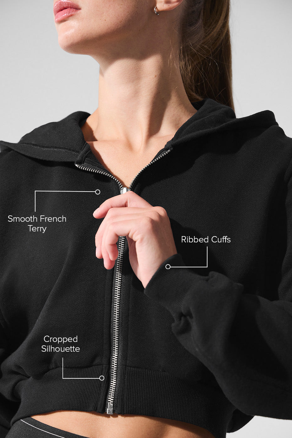 veste  à capuche zippé Sweet Escape 'retour en stock'