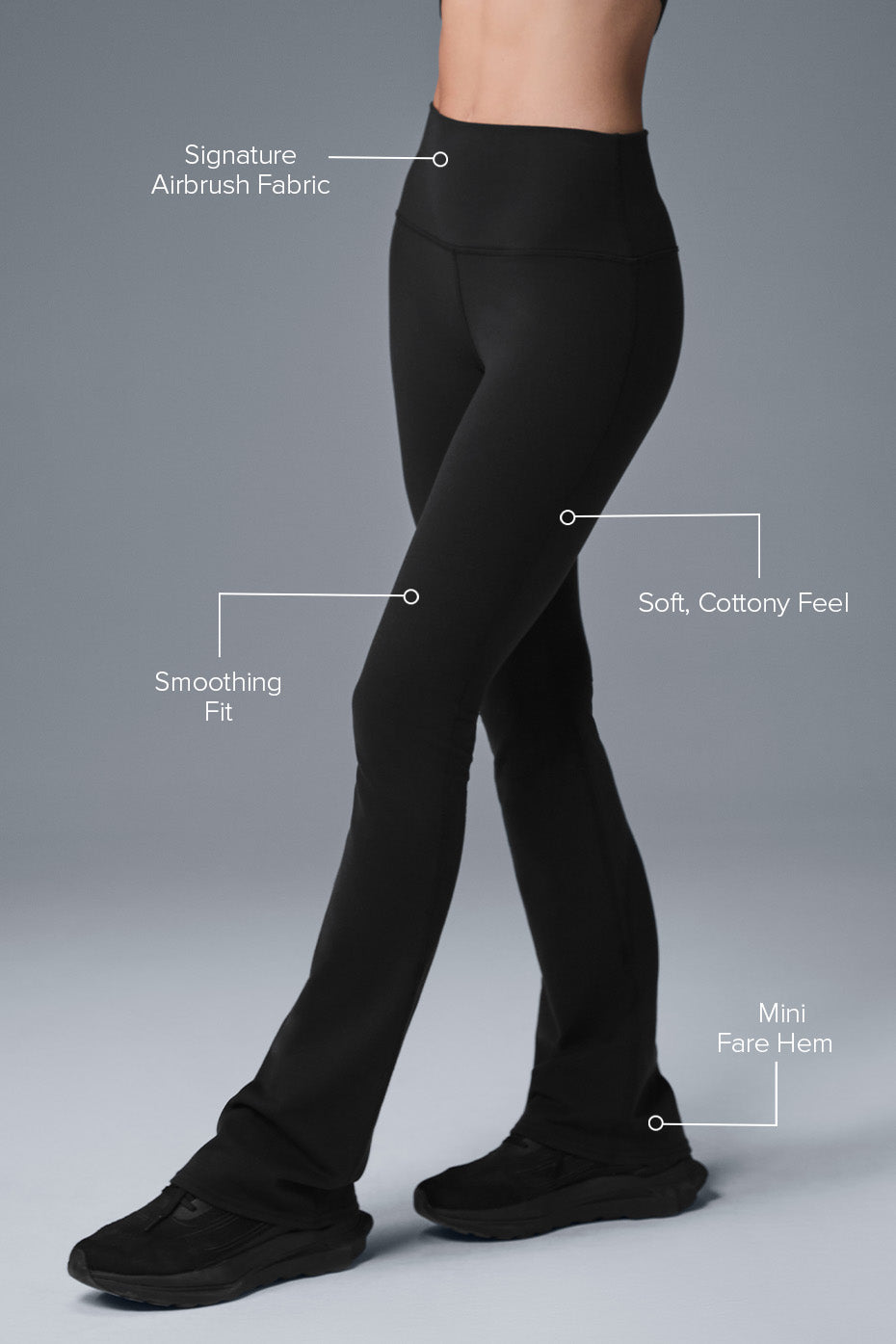 Legging - bootcut 7/8 Airbrush 'NEW' 'BEST SELLER''RUPTURE DE STOCK'