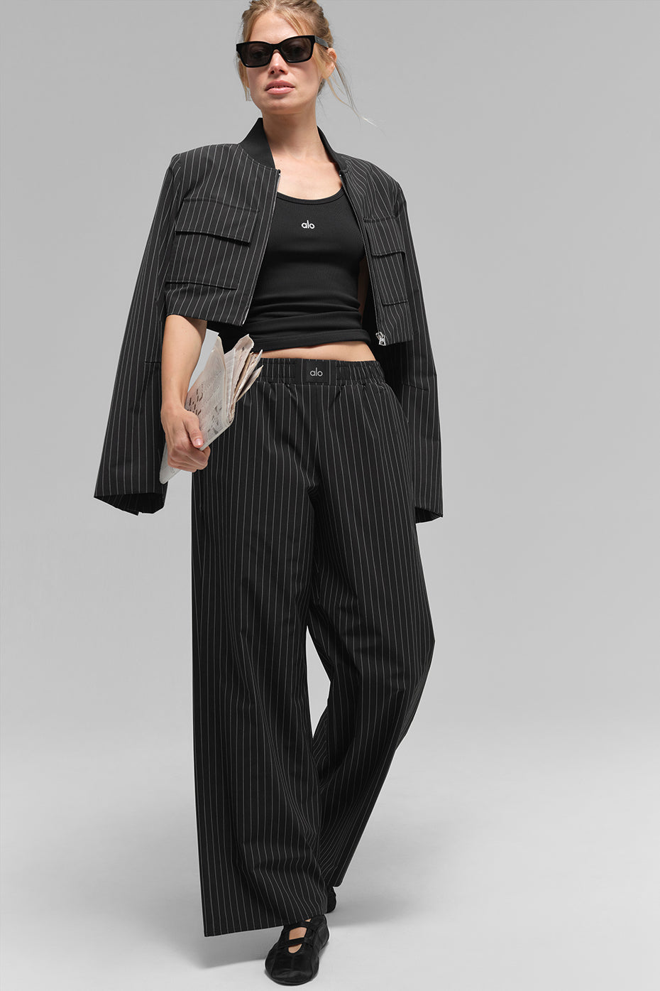 pantalon Boxer Daylight à rayures fines 'RUPTURE DE STOCK'
