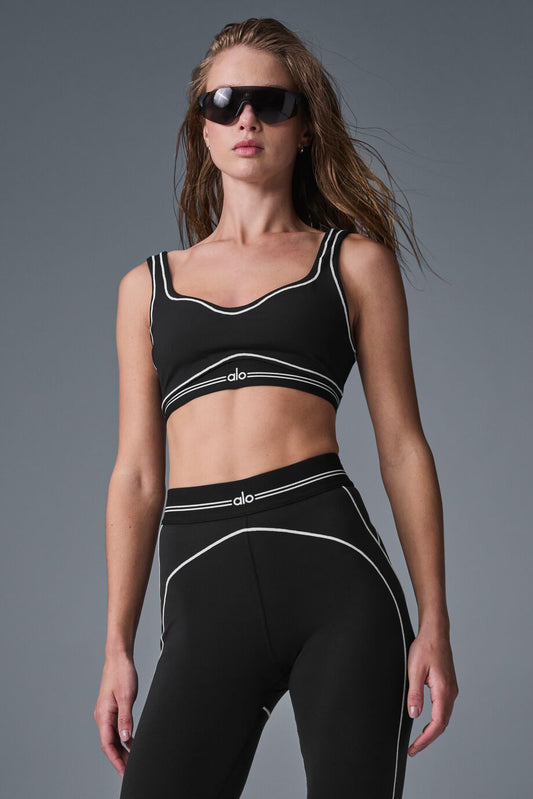 Soutien-gorge Heart Throb Airbrush  - Noir